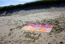 Load image into Gallery viewer, Sometimes Magenta Beach Towel

