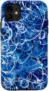 Blue Jazz Waves Phone Case